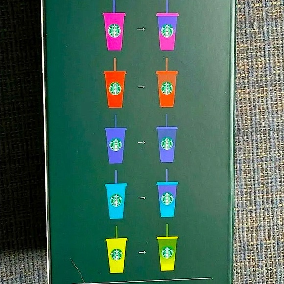 Starbucks UV-Reactive Tumblers - Change Color in the Sun - Picture 3 of 7